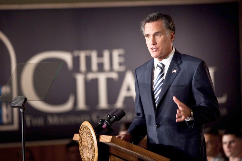 Governador Mitt Romney Romney derrotou Rick Santorum por apenas oito votos em Iowa | Richard Ellis/Getty Images/AFP