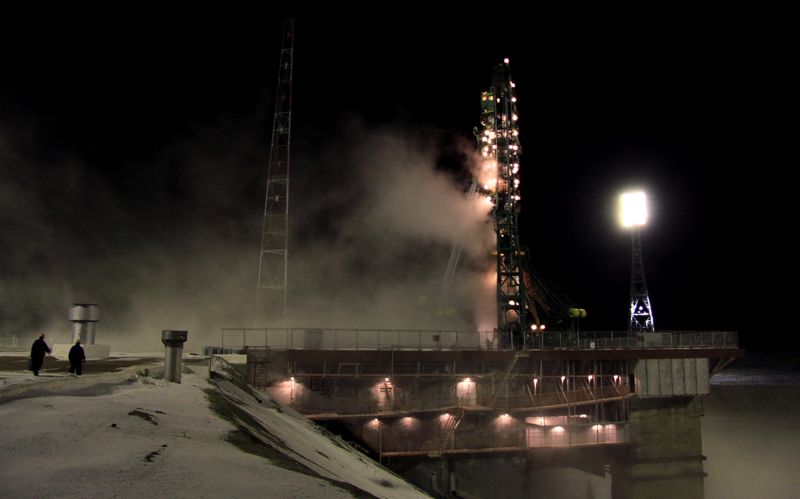 Lançamento da Progress M-14M | AFP