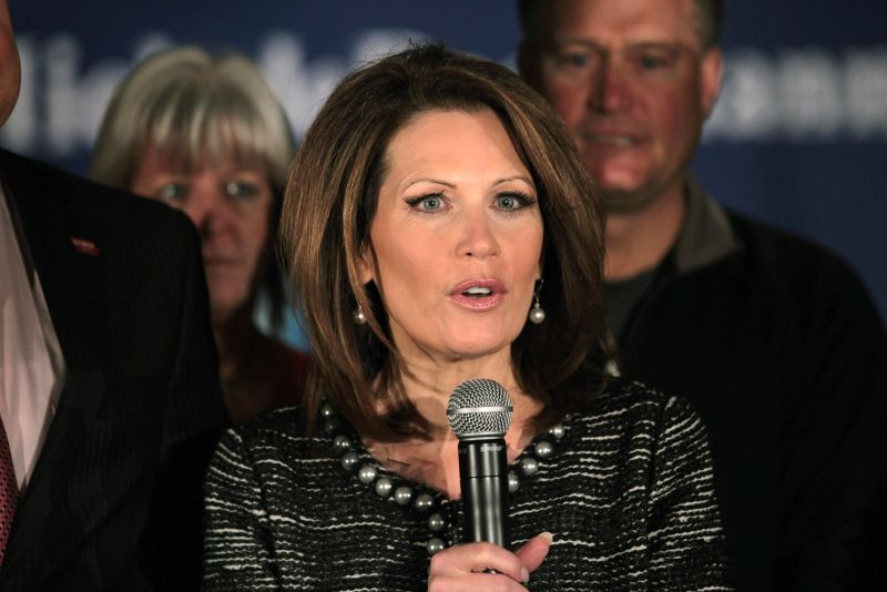 Bachmann ficou em sexto lugar na primária realizada nesta terça-feira no estado de Iowa | Scott Olson/Getty Images/AFP