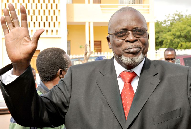 Malam Bacai Sanhá estava internado em um hospital na França | SAFP/ Seyllou