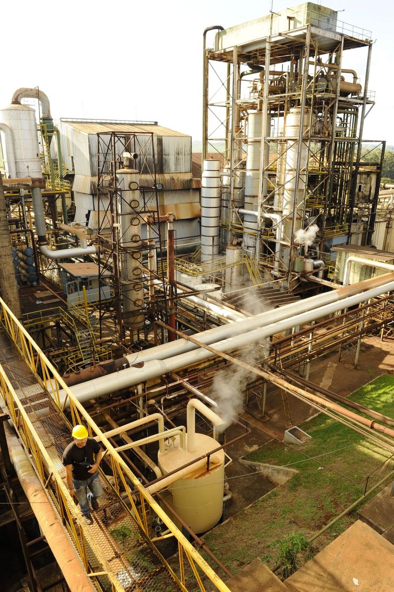 Usina de etanol em Jandaia do Sul, no Norte do Paraná: setor teme que plano de longo prazo não sairá tão cedo | Fábio Dias/ Gazeta do Povo