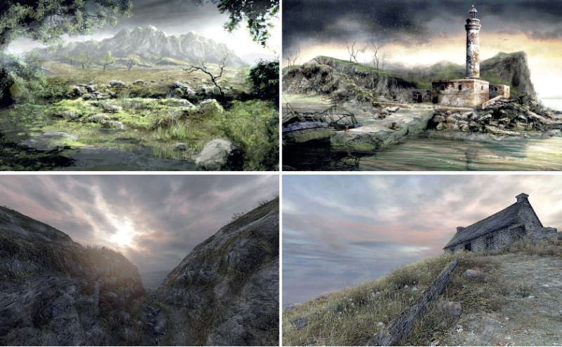 Em Dear Esther, jogador precisa desvendar os mistérios de uma ilha sombria: jogo é marcado por uma narrativa pouco tradicional e dividido em capítulos | Fotos: Divulgação