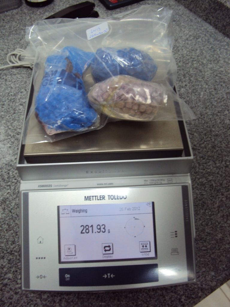 Comprimidos de ecstasy apreendidos em Foz do Iguaçu | Polícia Federal / Divulgação