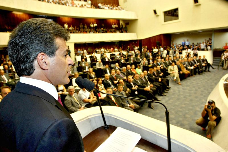 Richa discursa na Assembleia: diálogo em vez de autoritarismo e arrogância da gestão passada | Ivonaldo Alexandre/ Gazeta do Povo