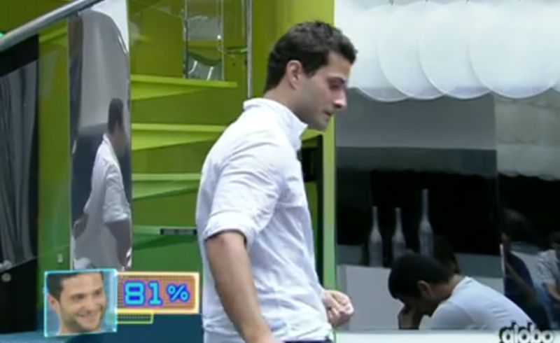 Ronaldo foi o quarto eliminado desta edição do Big Brother Brasil | Reprodução