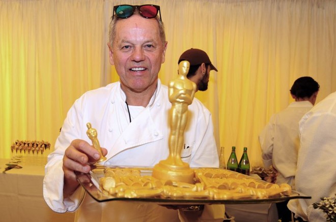 O formato do Oscar estará presente no menu, tanto nos 6,5 mil pãezinhos com salmão até as 5 mil estatuetas de chocolate |