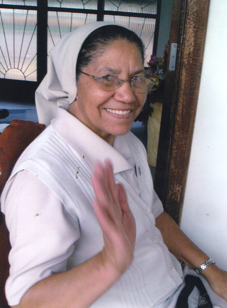 Religiosa há 36 anos, Irmã Nair sempre ensinou o amor ao próximo com as atitudes que tomava | Arquivo pessoal