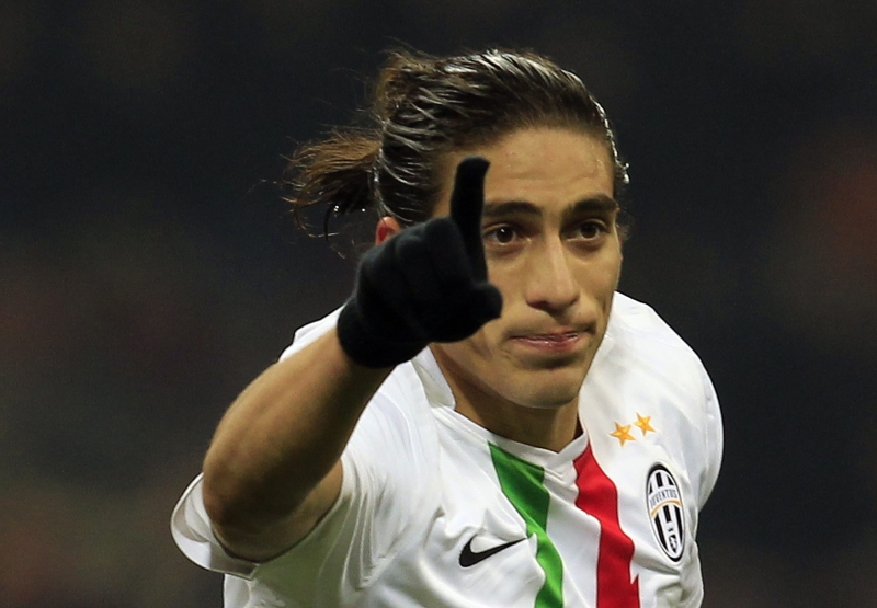 Caceres fez os dois gols da Juve sobre o Milan | Stefano Rellandini