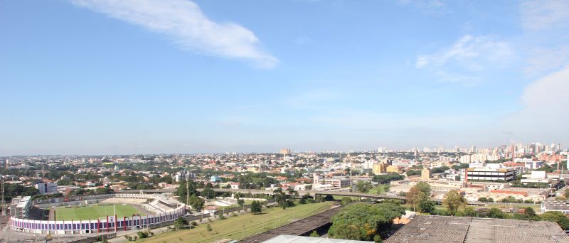 Vista aérea da Vila Capanema, a nova casa do Atletiba | Walter Alves/ Gazeta do Povo