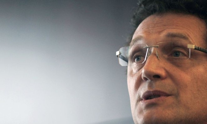 Jérôme Valcke pressionou, mais uma vez, o governo para aprovar a Lei Geral da Copa | Reuters