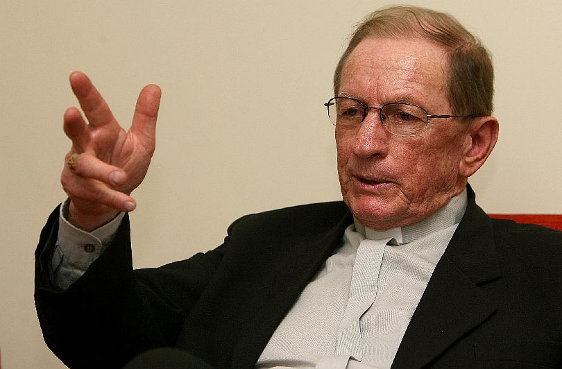 Dom Ladislau Biernaski, em 2006, assumiu a recém-criada Diocese de São José dos Pinhais | Arquivo/Gazeta do Povo