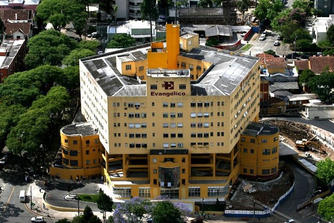 Evangélico: ONG mantenedora do hospital assinou contrato com a União para treinar agentes de turismo. Convênio é questionado pelo TCU e pela CGU | Divulgação/Evangélico