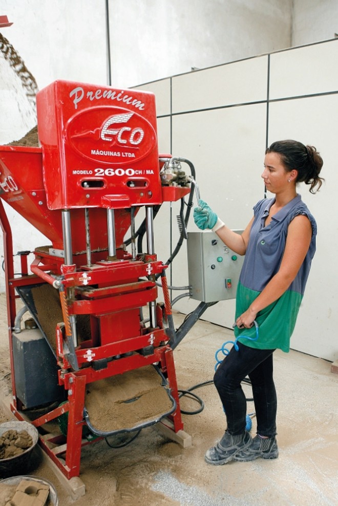 Linha de produção da Duraeco: investimento em novos materiais |