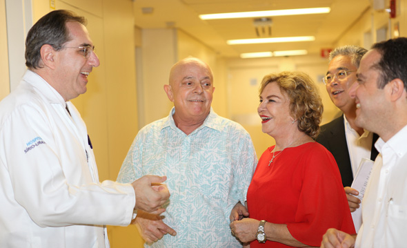 O presidente deixou o Hospital Sírio-Libanês nesta sexta, após uma semana de internação | Ricardo Stuckert