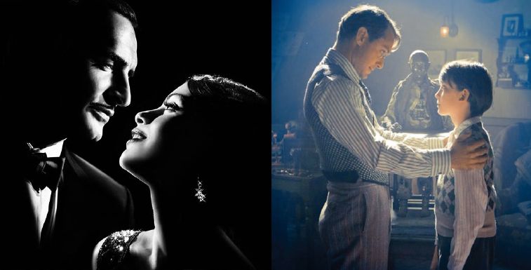 O Artista e A Invenção de Hugo Cabret disputam 10 e 11 estatuetas, respectivamente: nostalgia e ligação com a França | Fotos: Divulgação