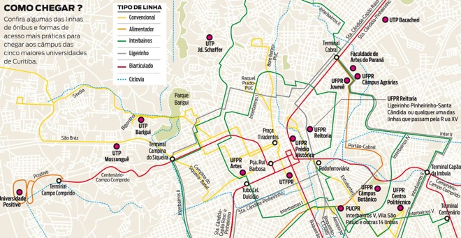 Pelo link ao lado você pode acessar o mapa com as dicas para o trajeto. |