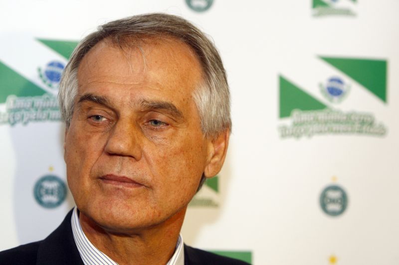 Coritiba, do presidente Vilson Ribeiro de Andrade, lançou campanha com objetivo de fortalecer o futebol paranaense | Daniel Castellano / Gazeta do Povo