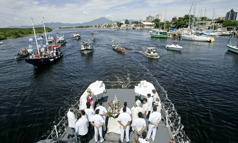A tradicional festa de Nossa Senhora dos Navegantes marca o fim de semana no Litoral do Paraná | Antonio More/ Gazeta do Povo