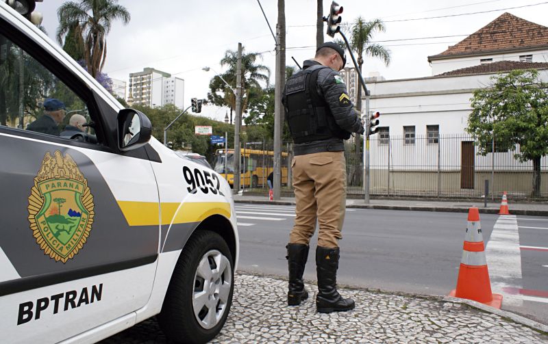 Curitiba é a única cidade do Paraná que apresenta um batalhão específico de trânsito | Marco André Lima/Arquivo/ Gazeta do Povo