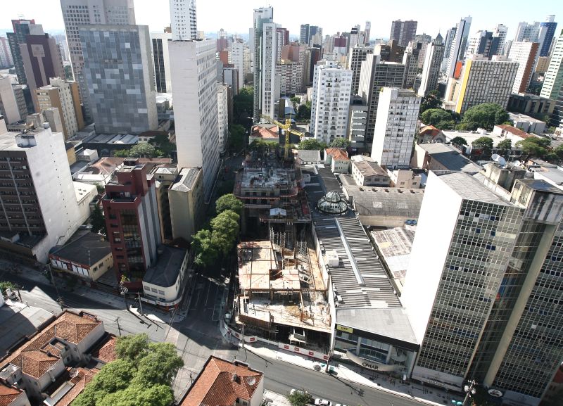 Universe Life Square, da Rossi: localização central e serviços são essenciais para sucesso dos prédios de uso misto | Felipe Rosa/ Gazeta do Povo