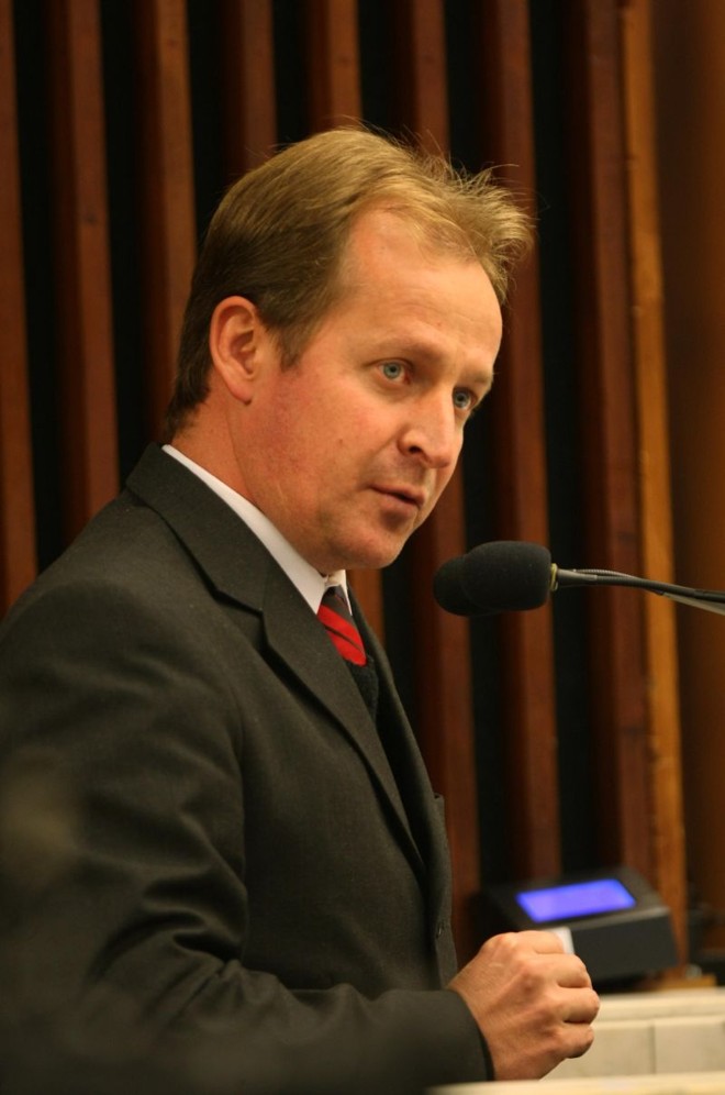 Elton Welter (PT), deputado e líder da oposição na Assembleia Legislativa |