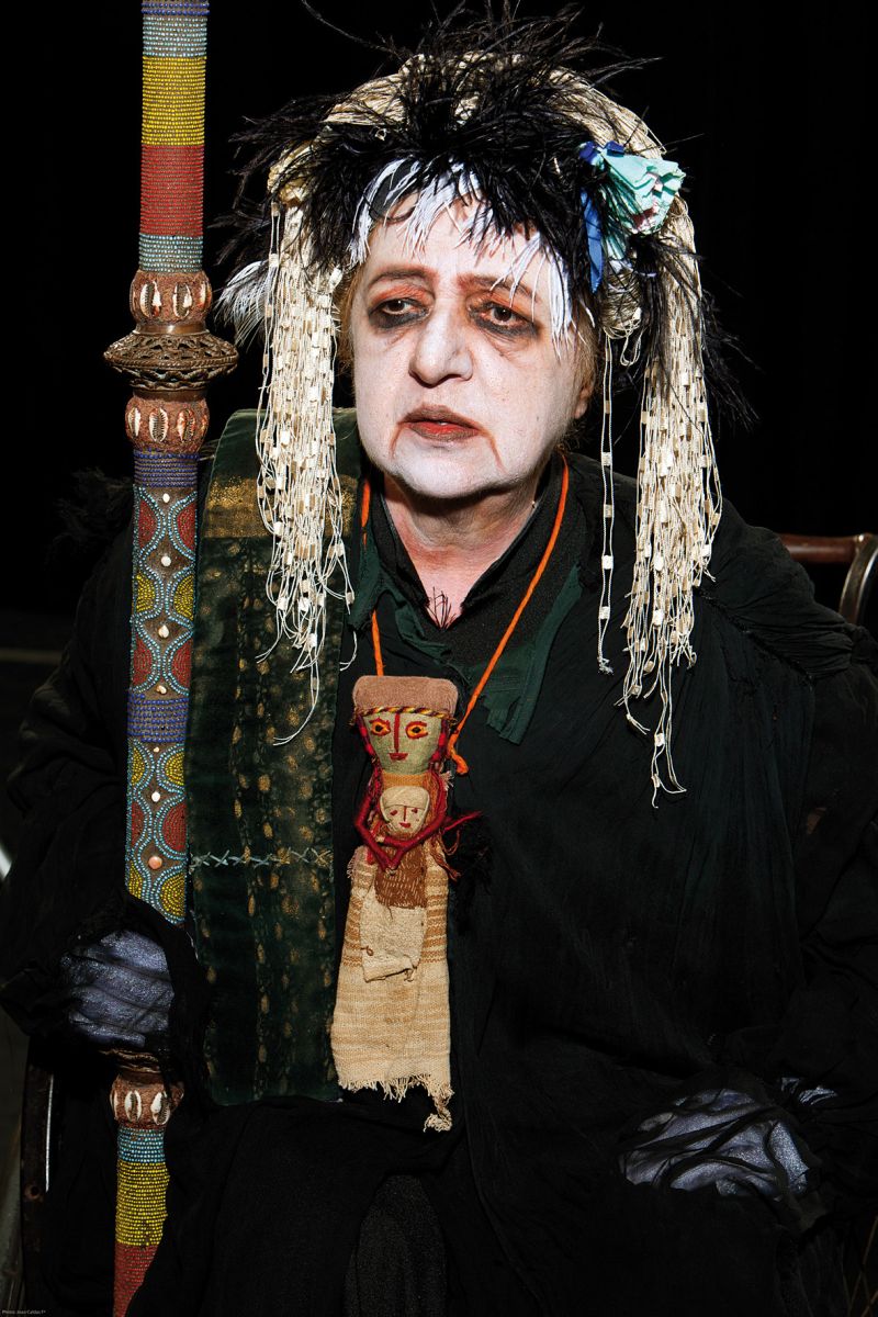 A tragédia Hécuba, de Gabriel Villela, traaz Walderez de Barros no elenco | João Caldas/Divulgação