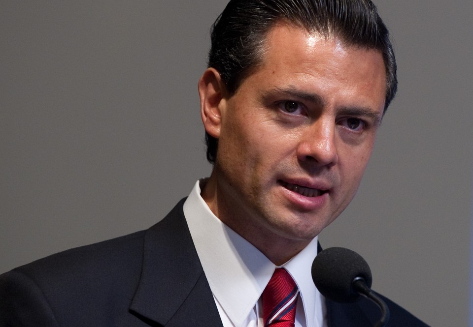Peña Nieto vê sua popularidade crescer enquanto o governo mexicano tem sua atuação contra os cartéis criticada | Saul Loeb/AFP Photo