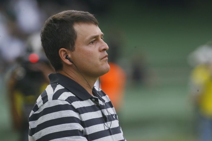 No J. Malucelli, hoje Corinthians-PR, Leandro Niehues fez seu melhor trabalho como treinador, em 2009. Técnico quer repetir feito no Paranaense deste ano | Antonio More / Gazeta do Povo