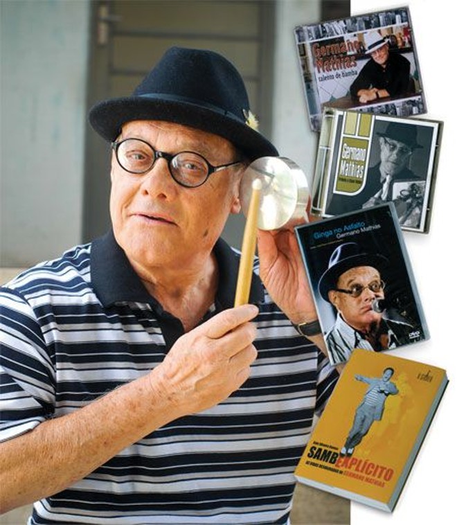 Germano Mathias também vai estar na Quadra Cultural, no sábado |