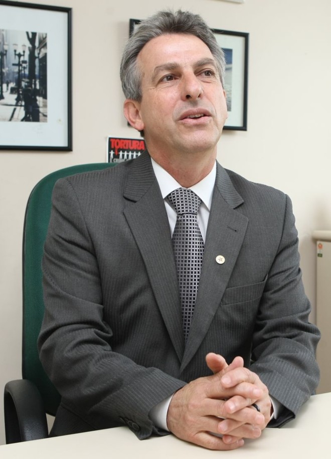 Tadeu Veneri, deputado estadual (PT) e pré-candidato a prefeito. |