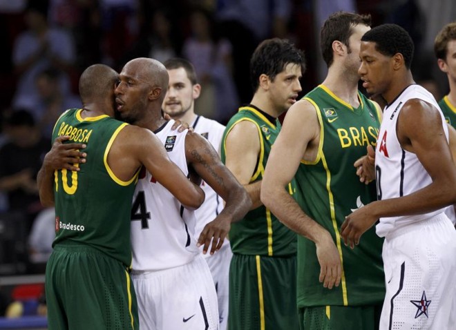 Brasil e EUA se enfrentaram no último Mundial de basquete | Reuters