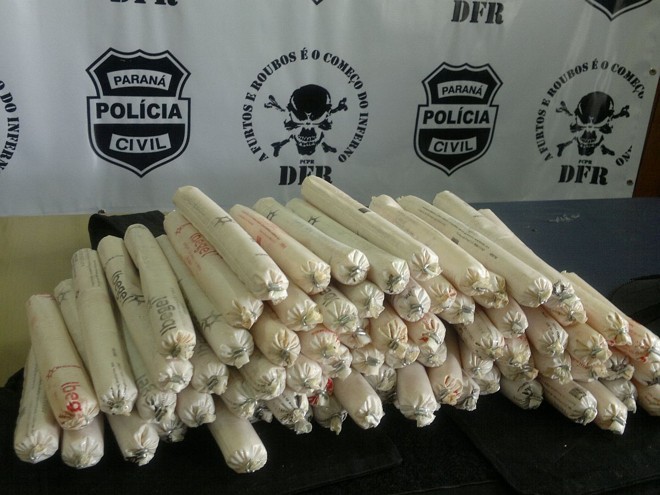 Durante a operação integrada, policiais apreenderam 80 