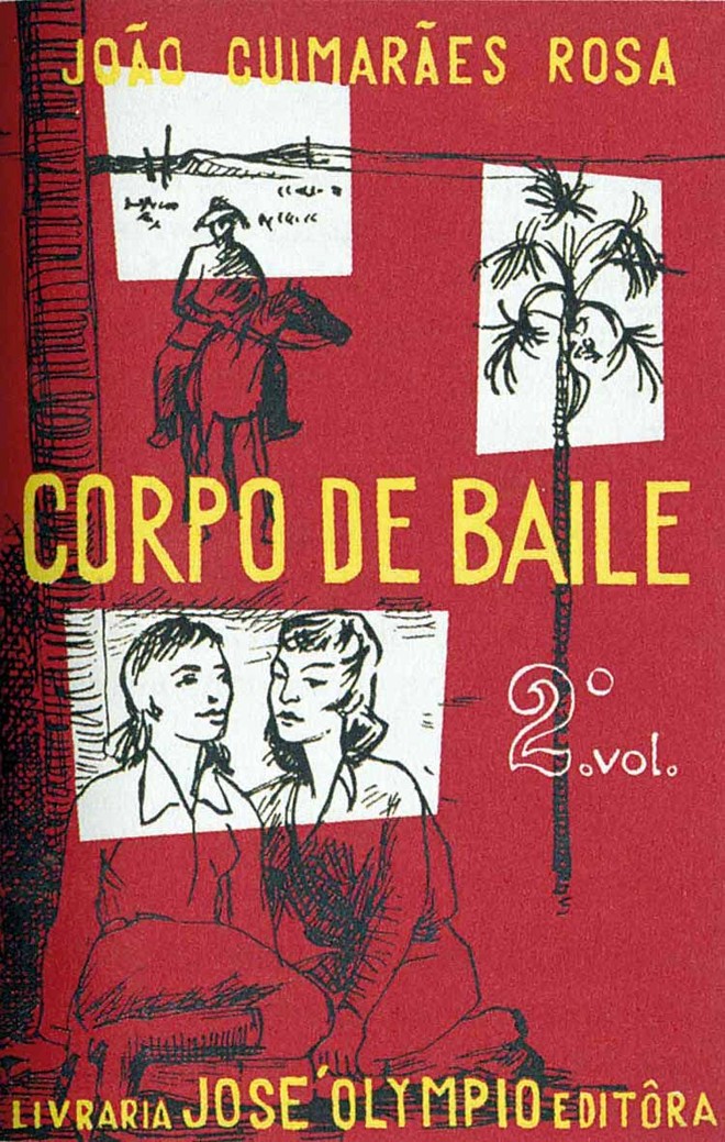 Poty ilustrou a capa de Corpo de Baile |