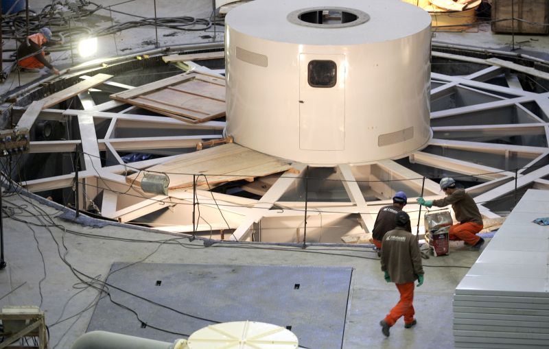 Obra da Usina Hidrelétrica de Mauá: em dez anos, Paraná teve queda de 18% na proporção do PIB investido | Henry Milléo/ Gazeta do Povo