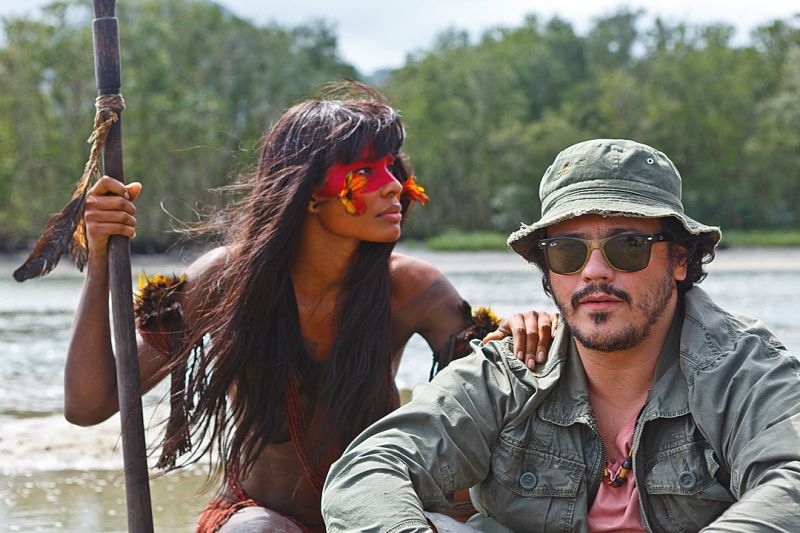 Suyane Moreira e Danton Mello estrelaram A Selvagem de Santarém, terceiro episódio da série | TV Globo/Ique Esteves