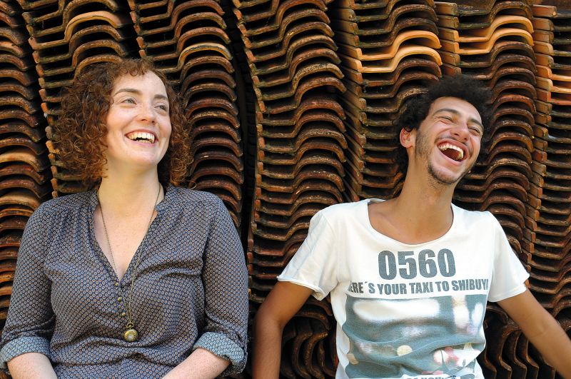 Ana Larousse e Léo Fressato tiveram grande importância na explosão do vídeo da música Oração, da Banda Mais Bonita da Cidade, no ano passado | Daniel Caron/Gazeta do Povo