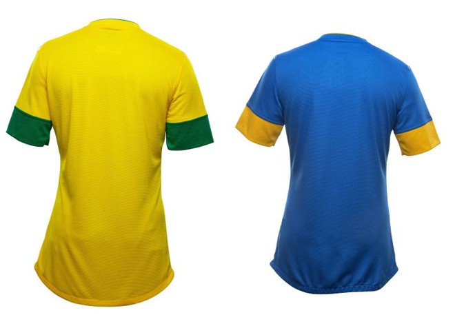 Novos uniformes vistos de costas | 