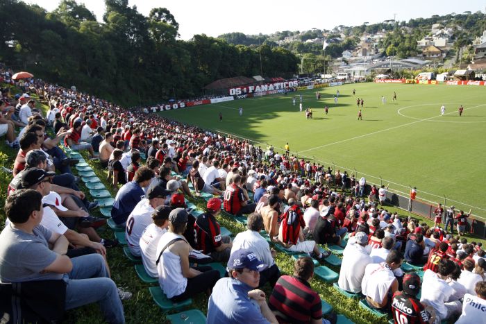 Com universidades e hospital no entorno do Ecoestádio, MP está preocupado com o trânsito da região ficar ainda pior na região do Ecoestádio | Albari Rosa / Gazeta do Povo