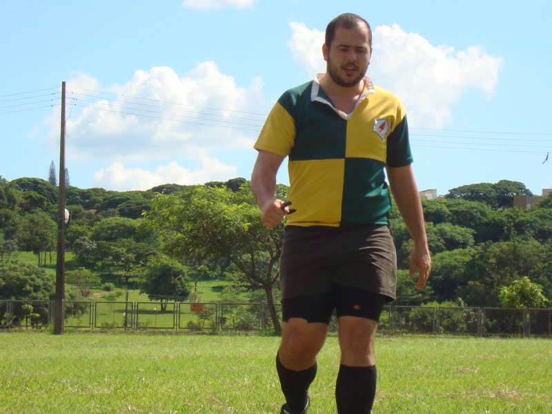 Maringaense Rossi trocou as artes marciais pela liderança do time de rugby | Arquivo Pessoal