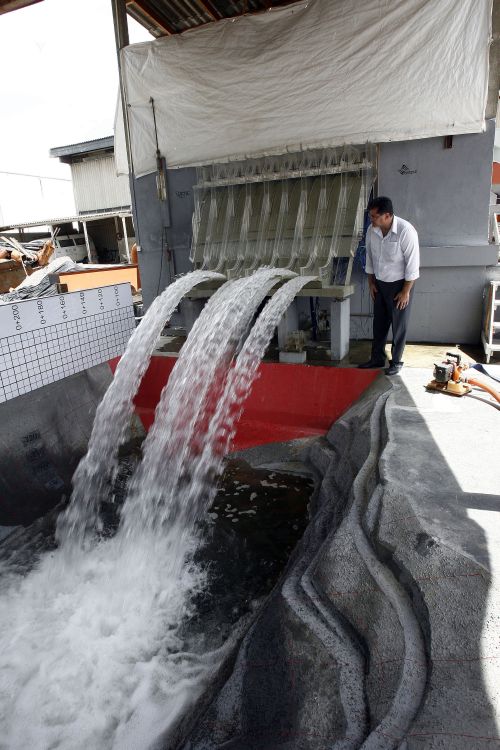 Uma das especialidades do Lactec é a construção de usinas em miniatura: foi o instituto que fez os testes de hidráulica de Itaipu e Belo Monte | Hedeson Alves/Arquivo/Gazeta do Povo
