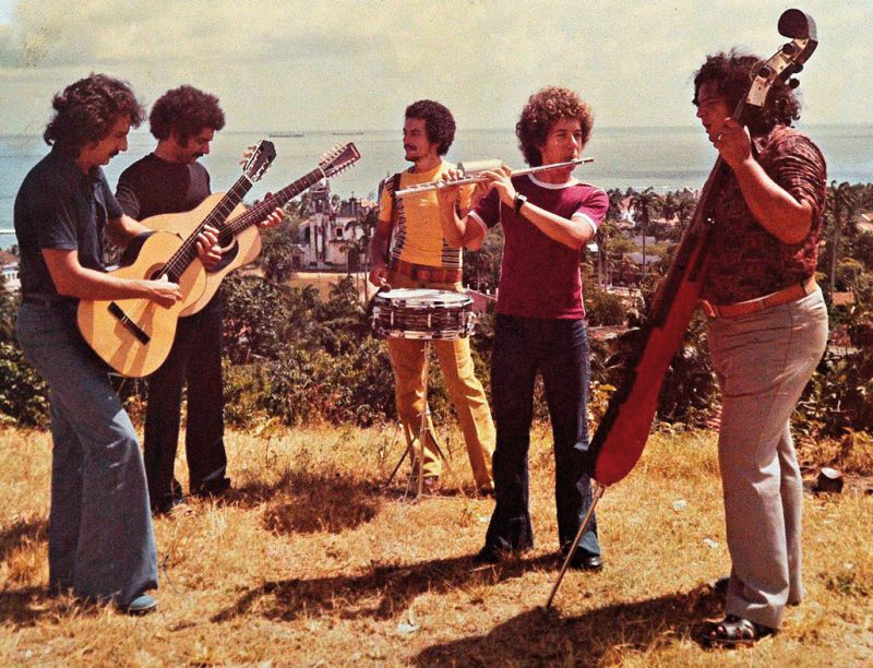O quinteto em 1975: regional em roupagem universal | Divulgação