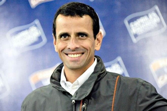 Capriles, opositor de Chávez, terá a ajuda de Renato Pereira | Leo Ramirez/AFP