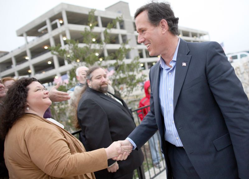 Rick Santorum busca apoio nas ruas para ser o candidato republicano | Reuters