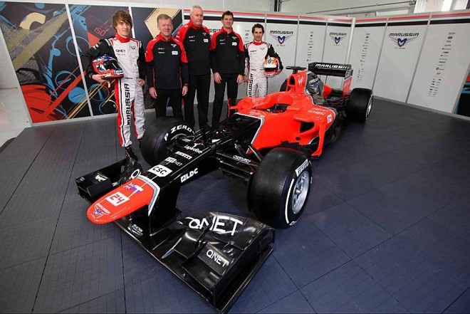 Novo carro da Marussia será pilotado por Timo Glock e Charles Pic | Divulgação / Marussia F1 Team