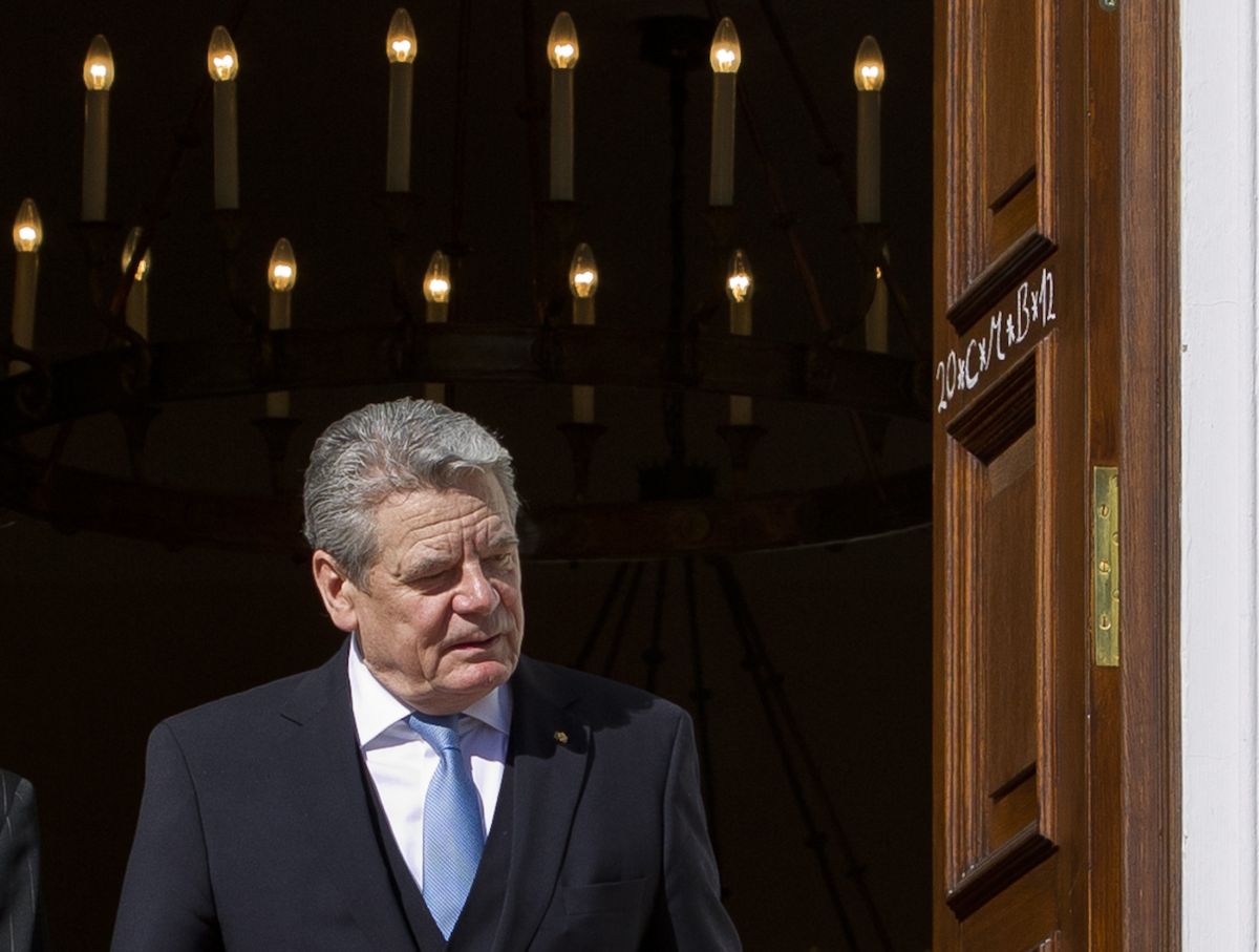 Gauck, candidato pactuado entre o Governo Merkel e a oposição social-democrata-verde, foi eleito com 80% dos votos da Assembleia | REUTERS/Thomas Peter