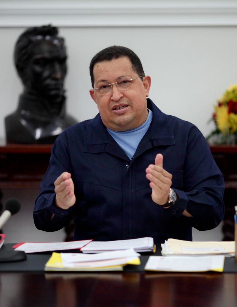 O presidente da Venezuela, Hugo Chavez | AFP / Miguel Angel Angul