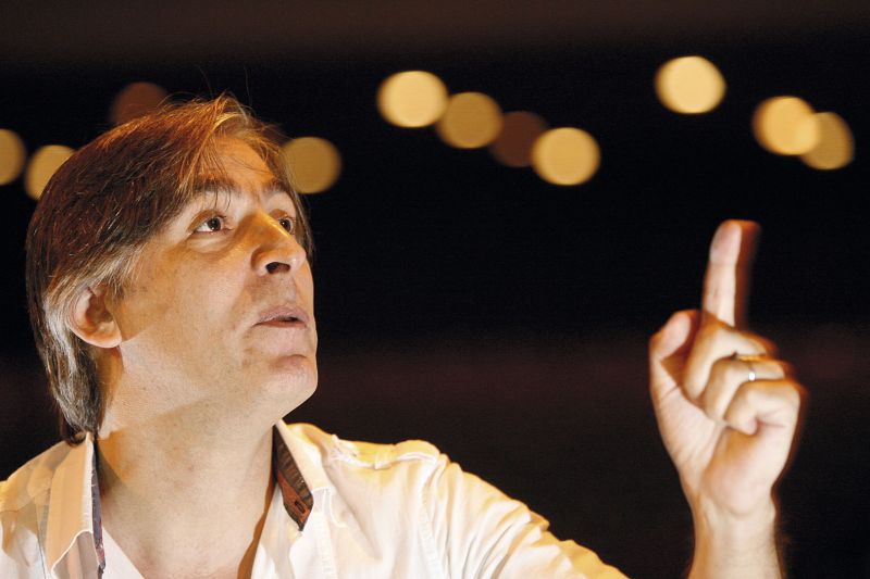 Em seu segundo ano à frente da OSP, Ferreira diz que a evolução técnica do grupo chegou a um nível impensável há um ano | Jonathan Campos/Gazeta do Povo