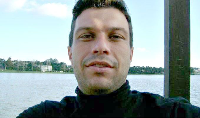 Danilo Pitol estava de férias em Garopaba (SC) quando desapareceu | Arquivo familiar