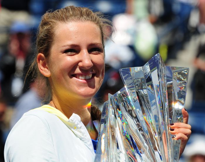 Ainda invicta no ano, Victoria Azarenka conquistou o título de Indian Wells | AFP