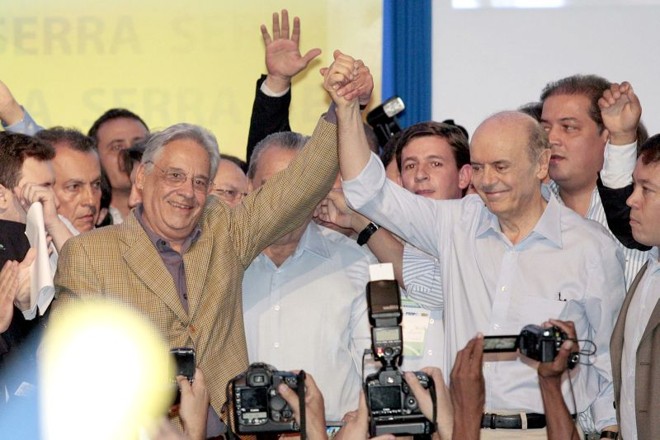 FHC e Serra: candidatura do ex-governador foi decidida para que tucanos não percam São Paulo |